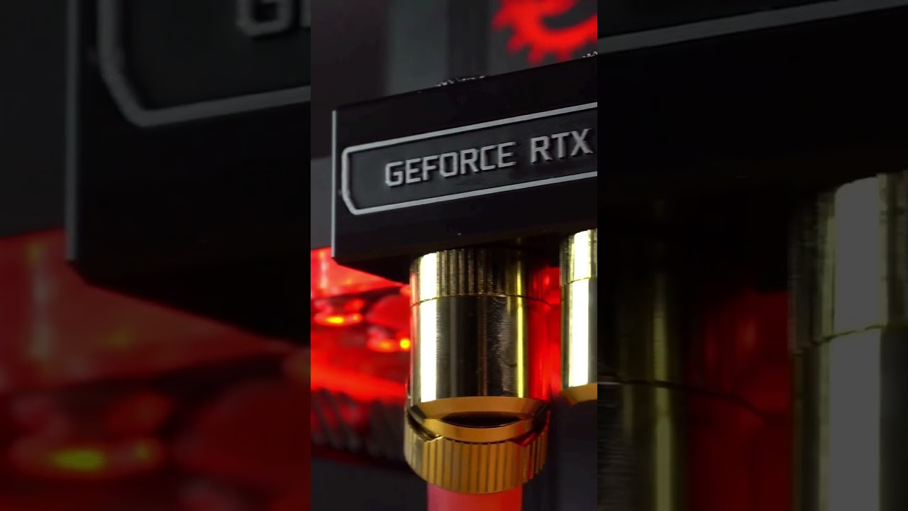 The BEST PC 👑 WATERCOOLED 🌊 RTX 4090 + Intel i9-13900KS 😱 #asmr #shorts #viral