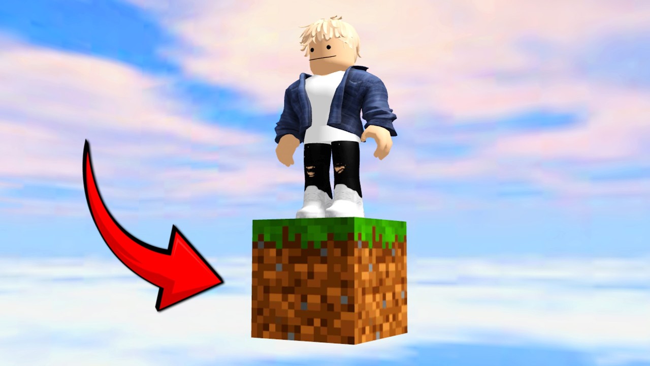 ONE BLOCK SKYBLOCK In Roblox!?