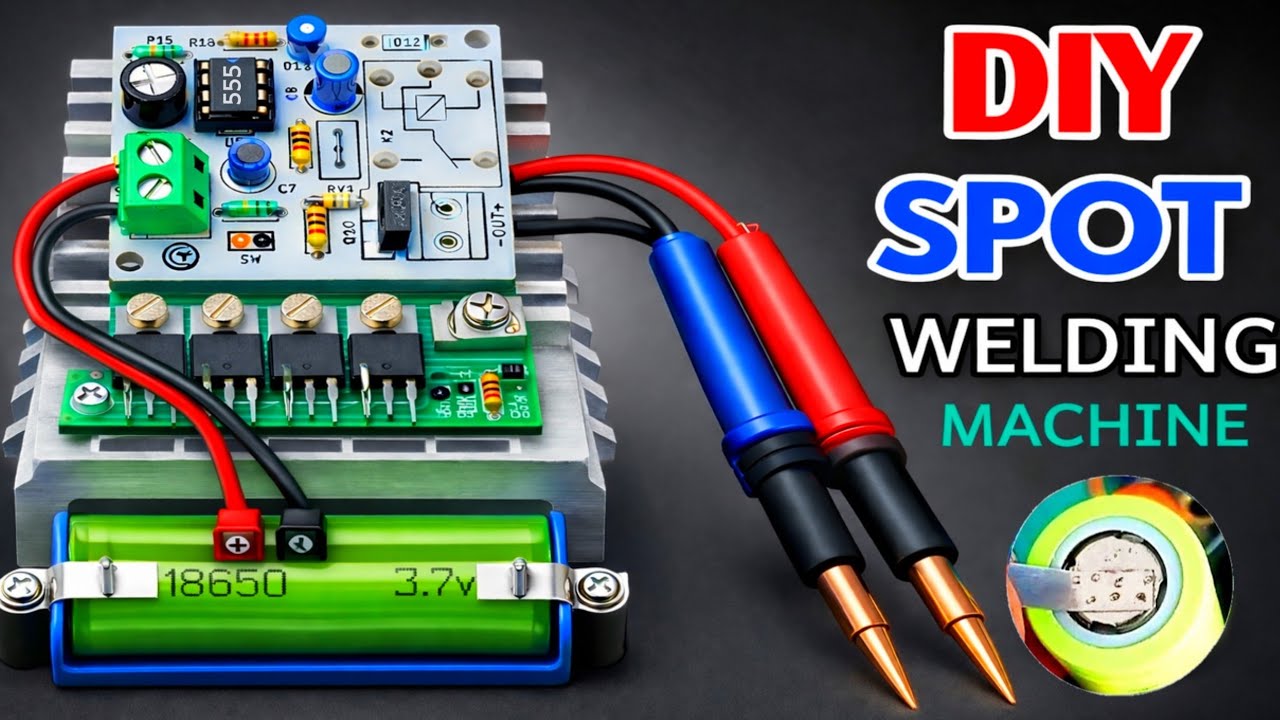 Build Your Own DIY Spot Welder | Easy & Powerful