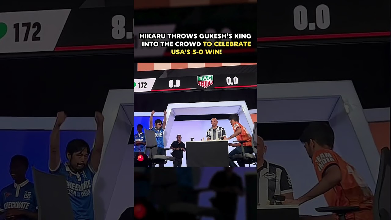 Hikaru THROWS The King After USA Dominates India
