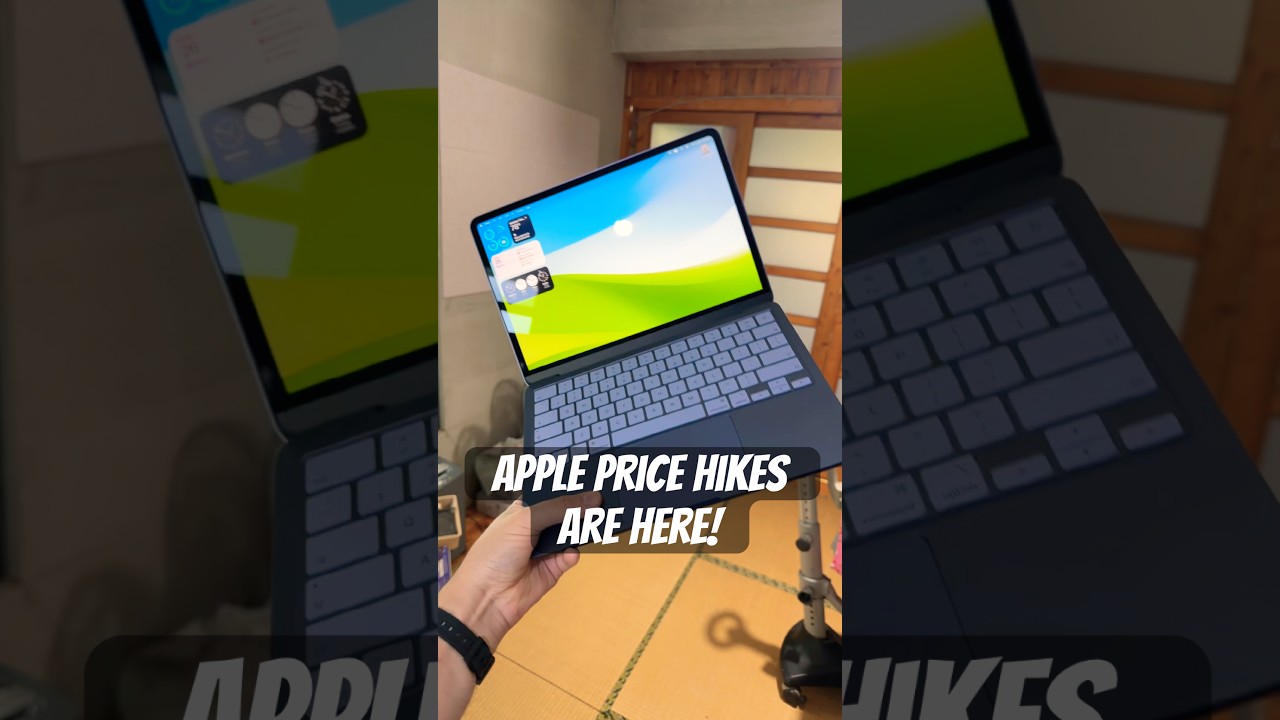 Apple price hikes are here! #apple #tech #ai #technews #macbook