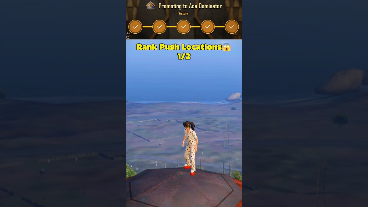 Top Secret Locations For Rank Push✅ #bgmi #pubgmobile #tipsandtricks #rankpush #esports #shorts #fyp