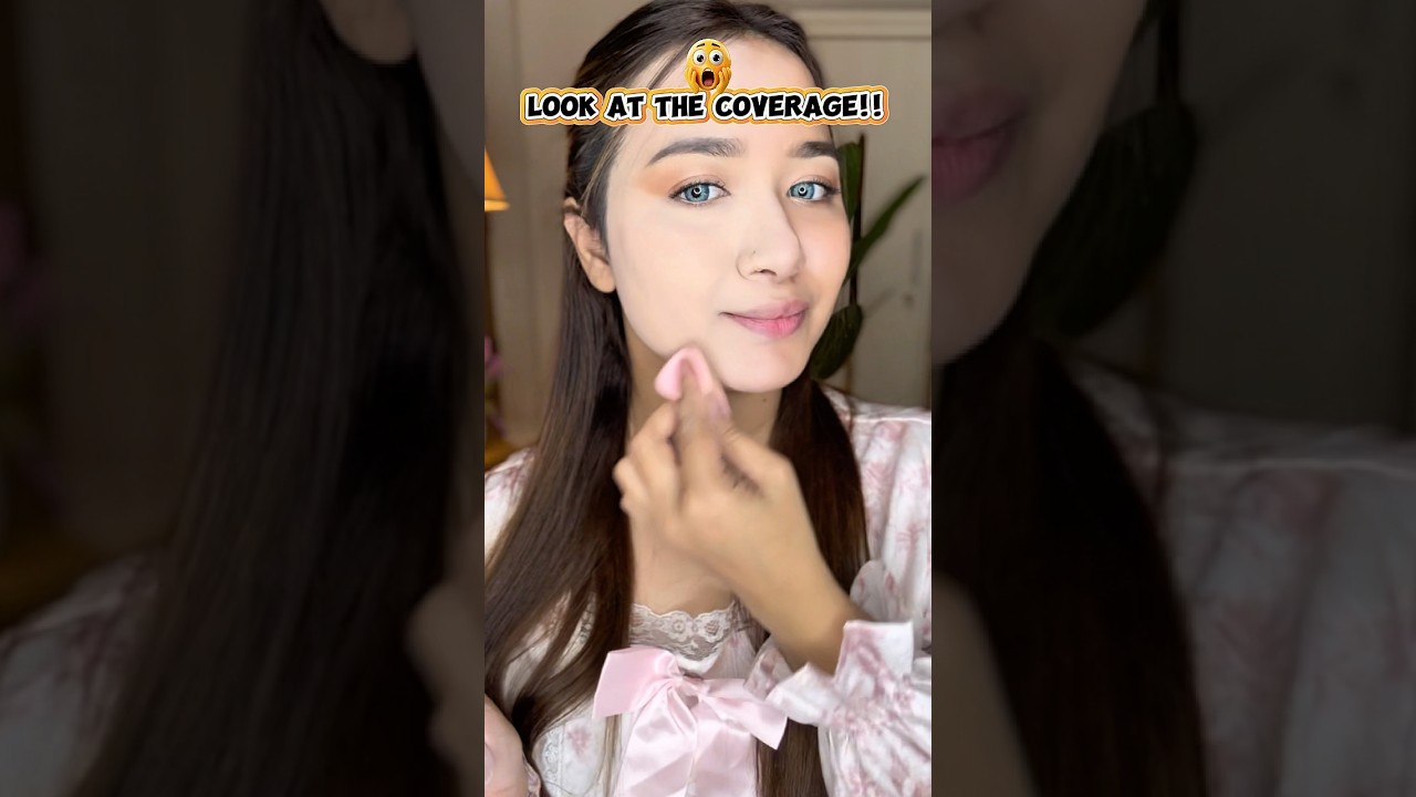 Foundation ছাড়া Full Coverage Makeup look শুধুমাত্র Compact Powder দিয়ে🤌🏻✨