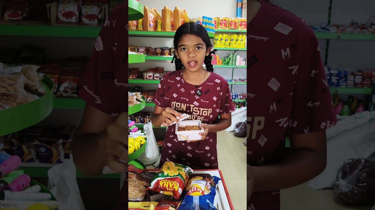 மளிகை கடையில ஒரு சின்ன  (பாதாம்) காமெடி  வாங்க பார்க்கலாம்...😂😂😂 #shorts #viral #trending #youtube