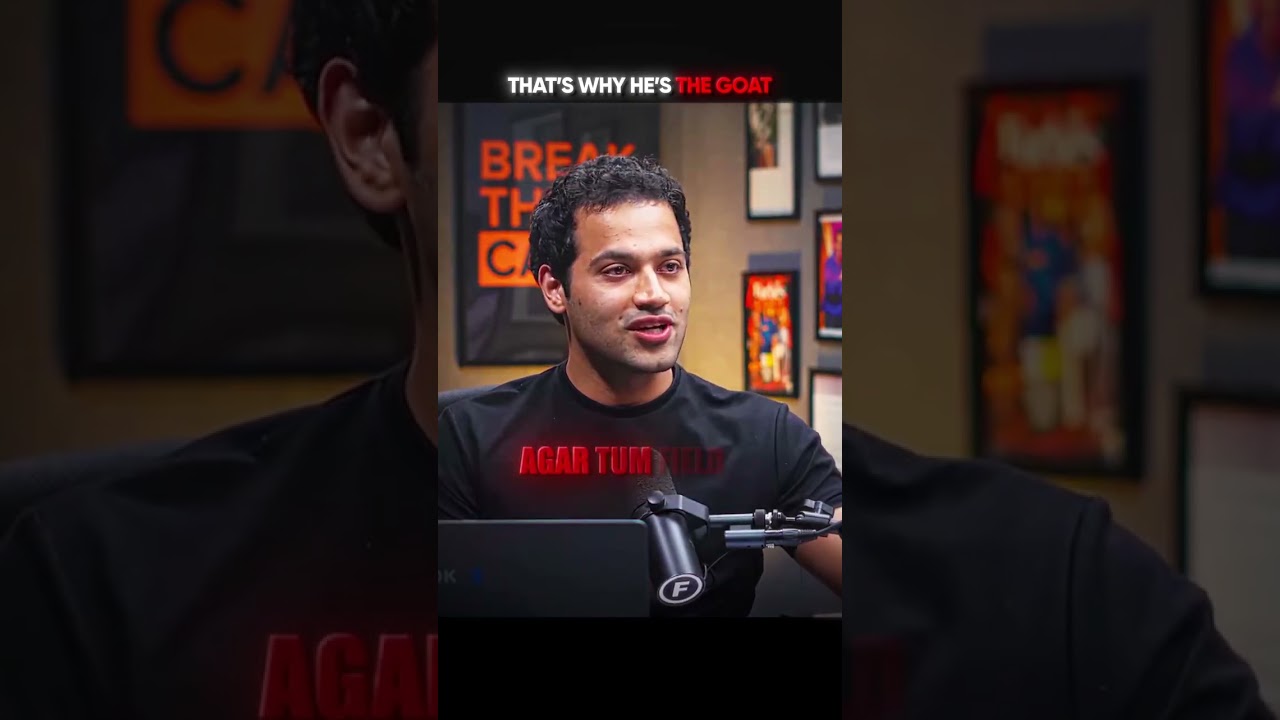 The legend GOAT 😎 #motivation #viral #trending  #raj #memes #growth #podcast #clips