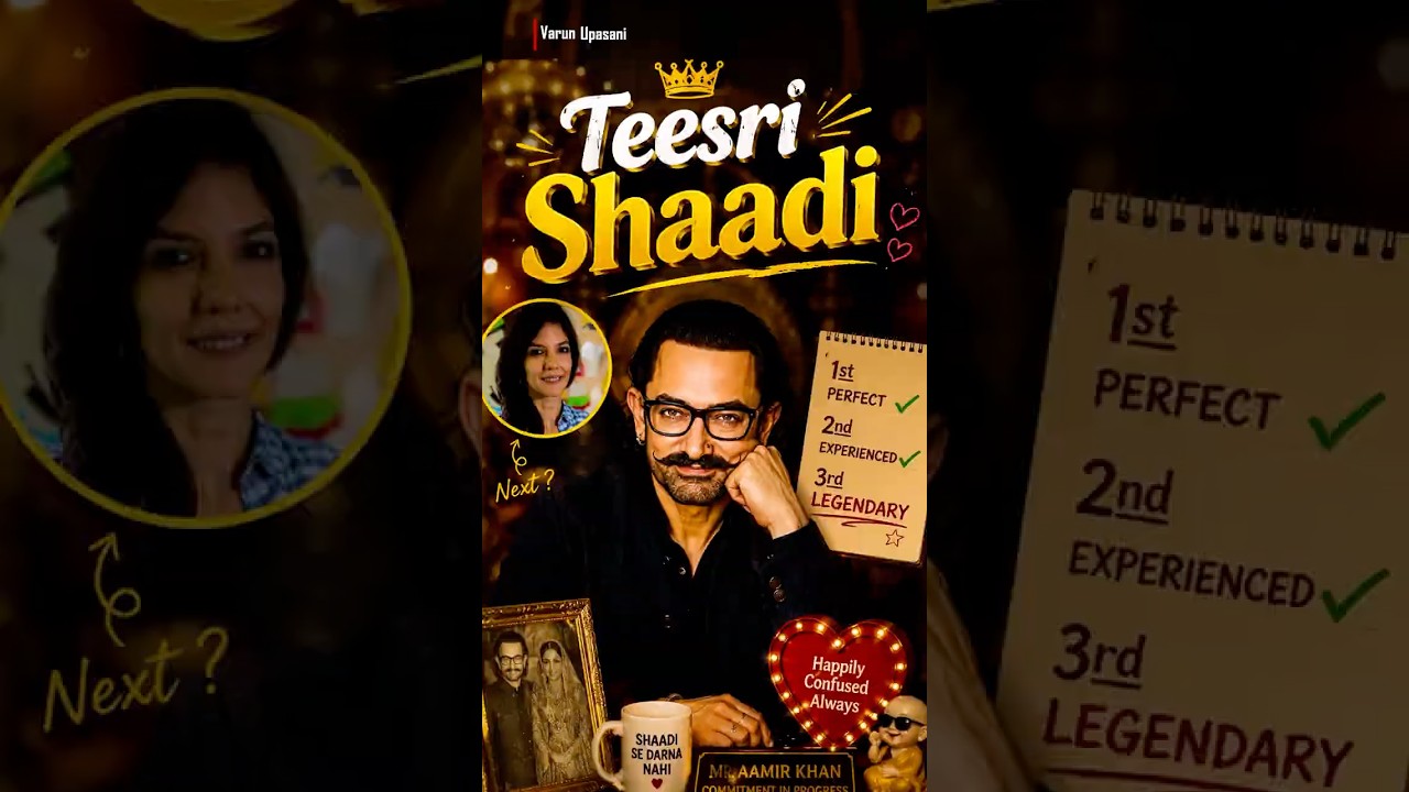 Aamir Khan's Third Wedding? Internet Reacts | Gauri Spratt #shorts