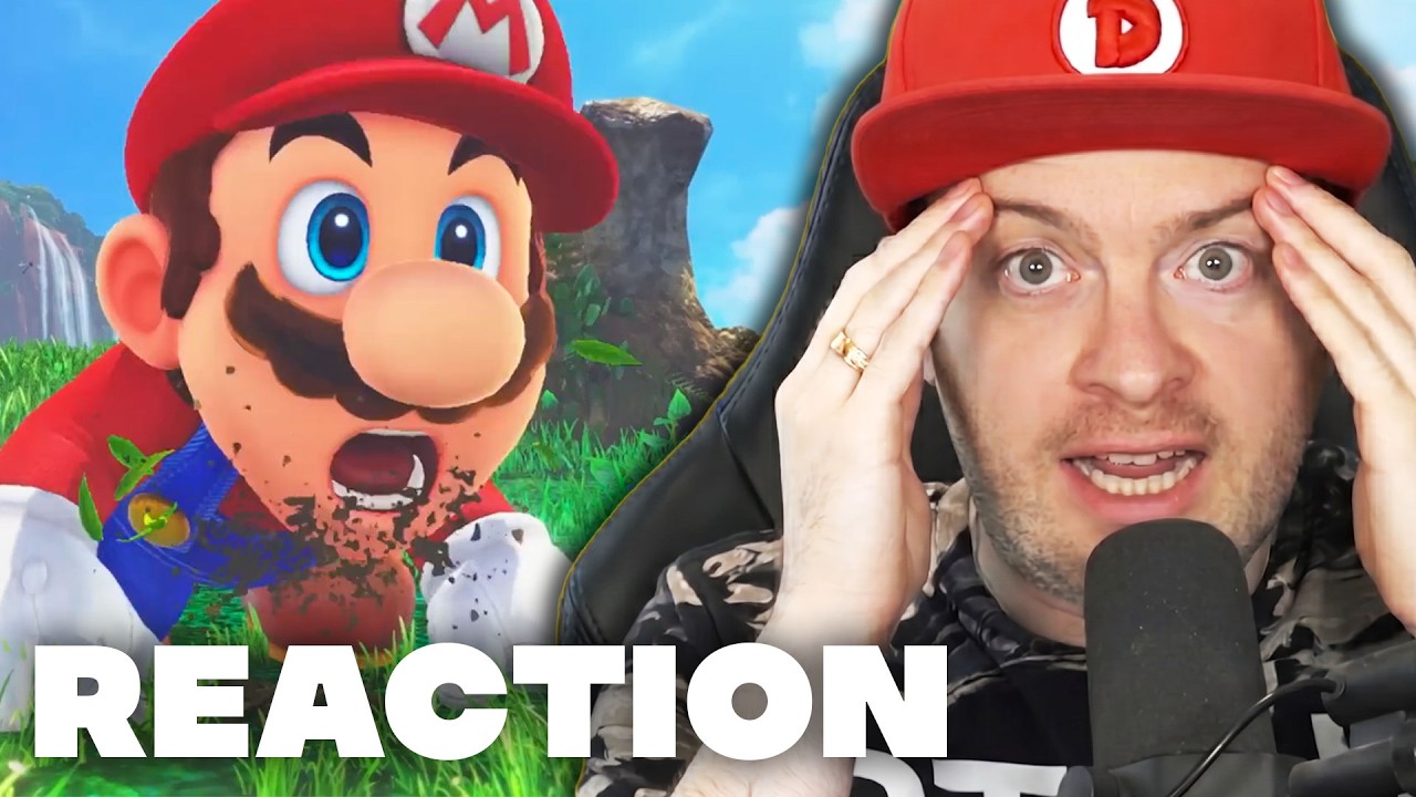VOR 9 JAHREN: Domtendos Reaktion auf Super Mario Odyssey🔥(Nintendo Direct E3 2017 Trailer)