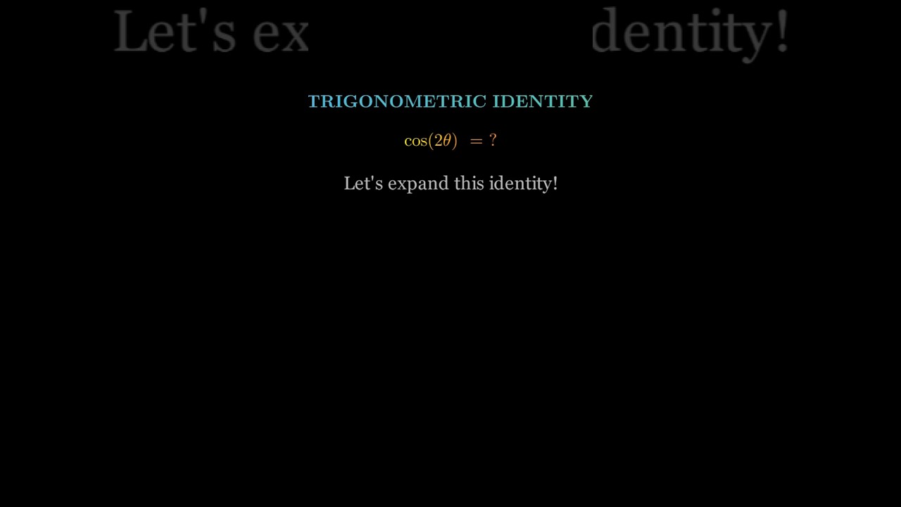 Trigonometric Identities
