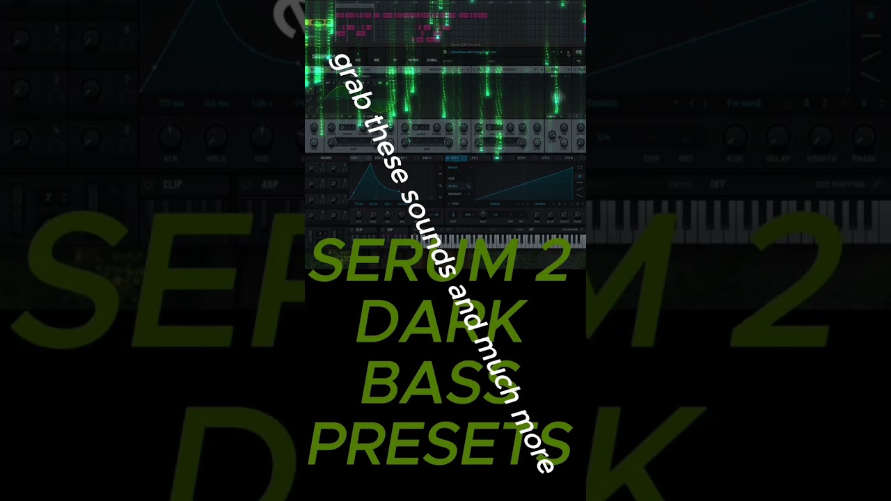 Serum Synth Secrets: Distortion, OTT & Comb Filter Magic! #shorts