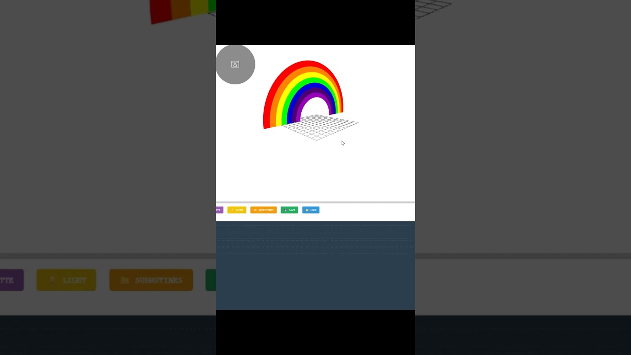 How I Made a Rainbow in 3D Basic (A Little Surprise for My Daughter 🌈