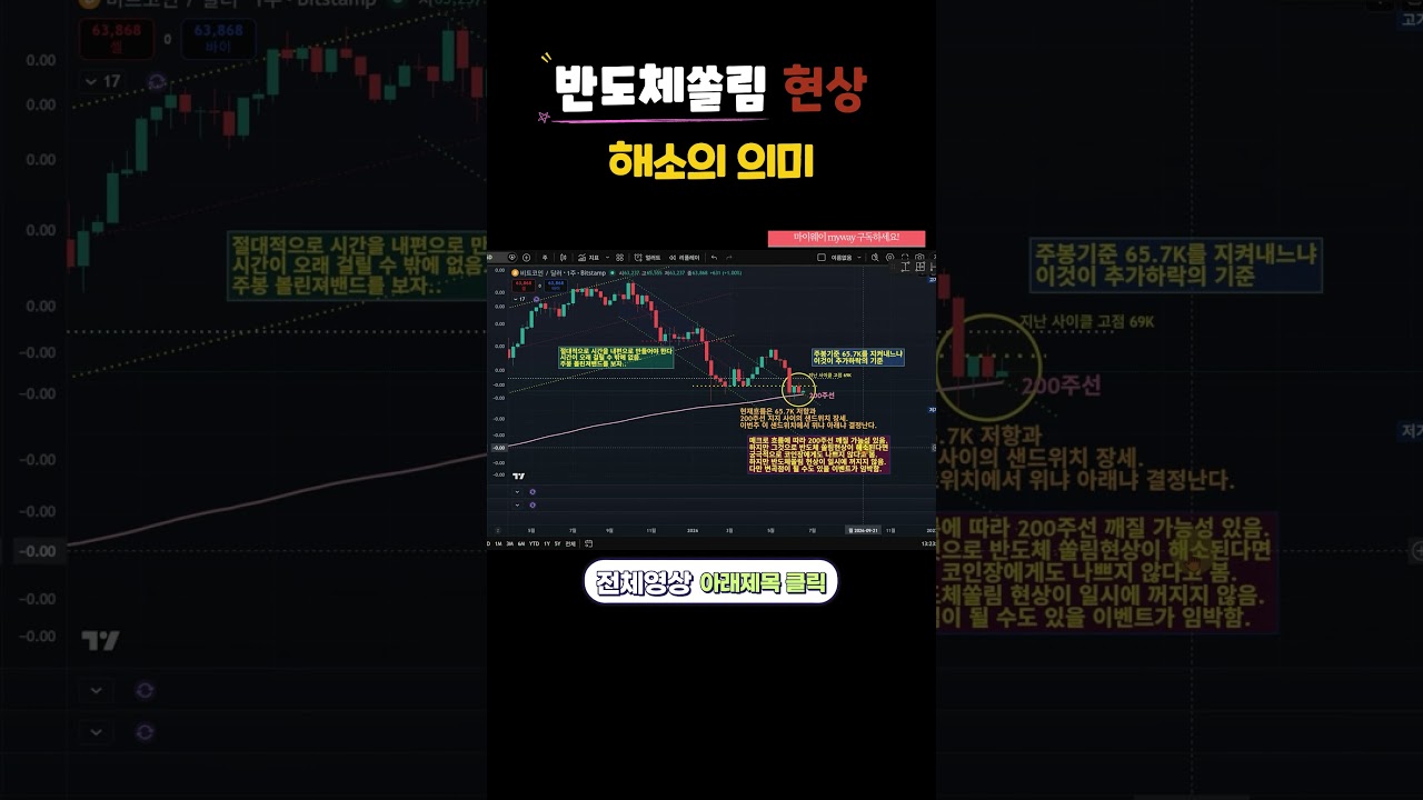 반도체 쏠림 현상 해소의 의미  #xrp #리플 #crypto #bitcoin #비트코인