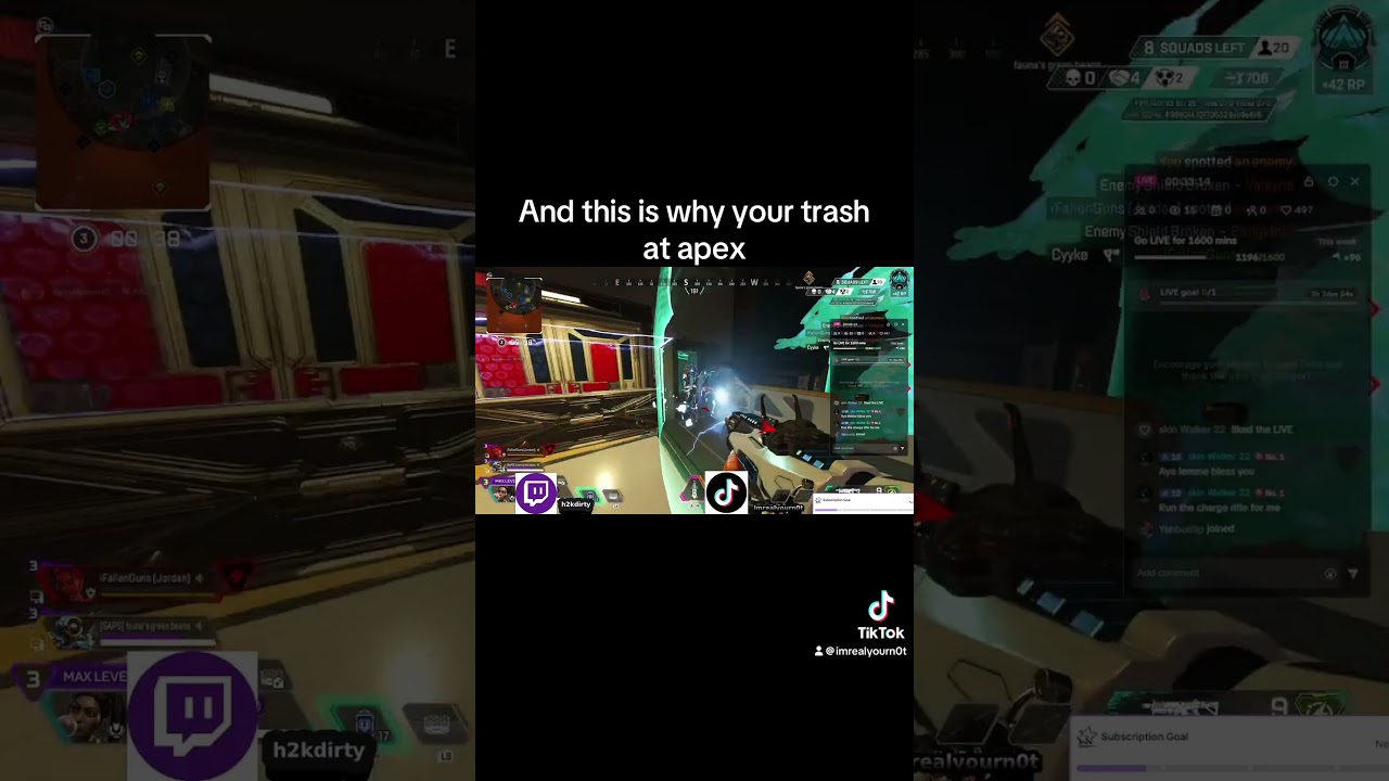 H2kdirty saves the rp #apex #viral #battleroyale #apexlegends #scrims