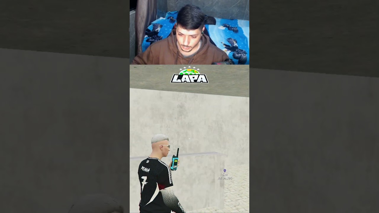 FACADA E RAYAN JOGANDO NA CIDADE DA LAPA #fachada #gtarp #fivemrp #laparoleplay #pvp #gta5
