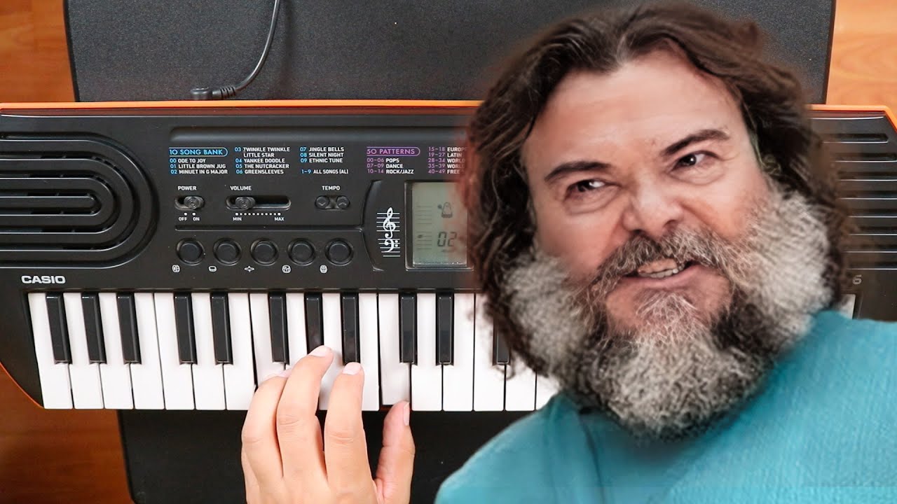 Tocando Steve's Lava Chicken en el Mini Teclado CASIO SA-76