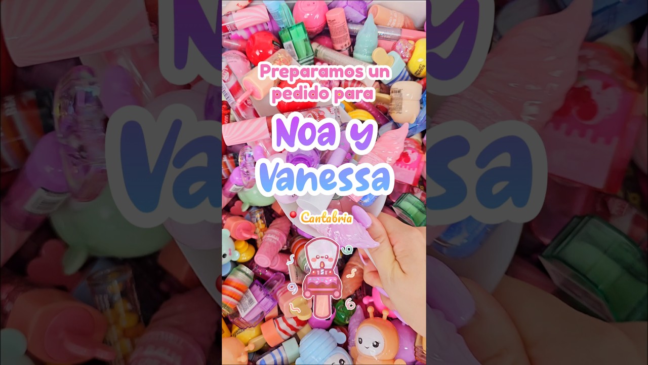 Pedido de Vanessa y Noa. #pinticosmetics #scoops #papeleria