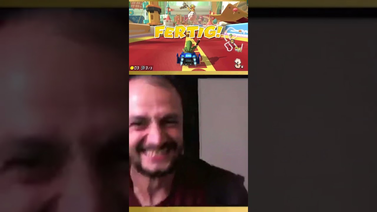 Ich sag VAR, da muss man nochmal drüber gucken #gaming #mariokart #nintendo #streamer