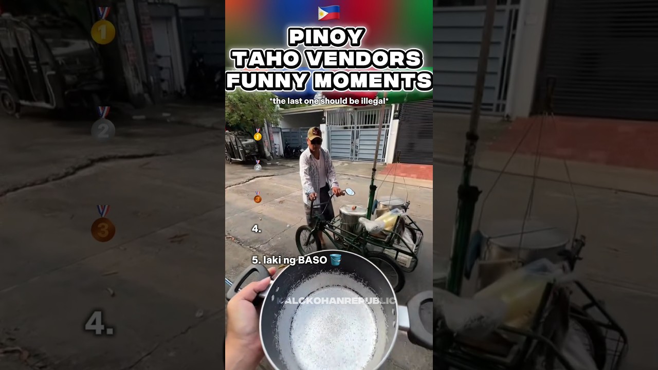 🇵🇭 You Won't Believe These Taho Vendors 😂