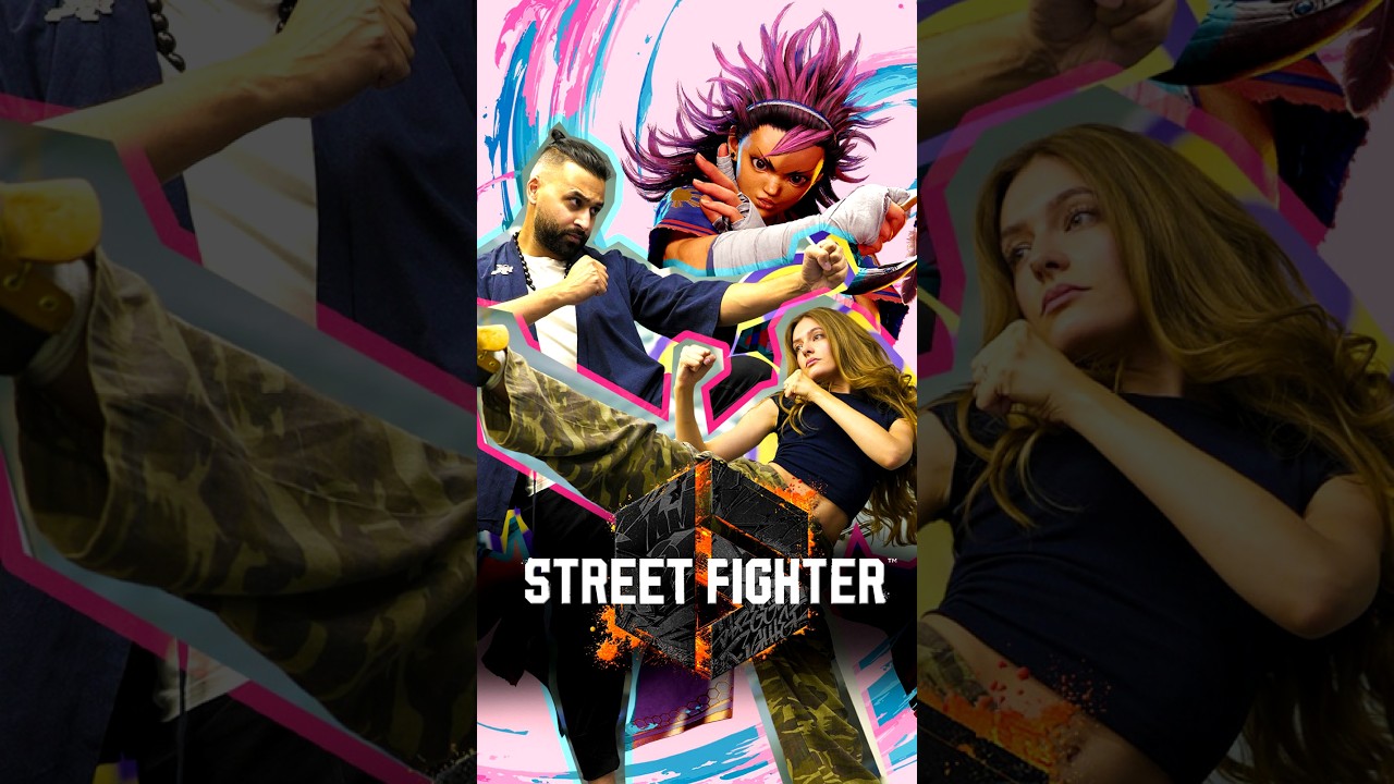Martial artists/actors IG: Mr.Islah & IG: charrose_123 try Yasmine Street Fighter 6!