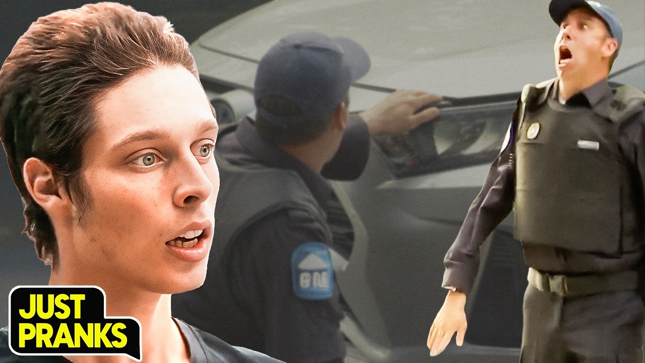 They Thought They Slammed the Cop's Hand! 😂🚔 | Just Pranks
