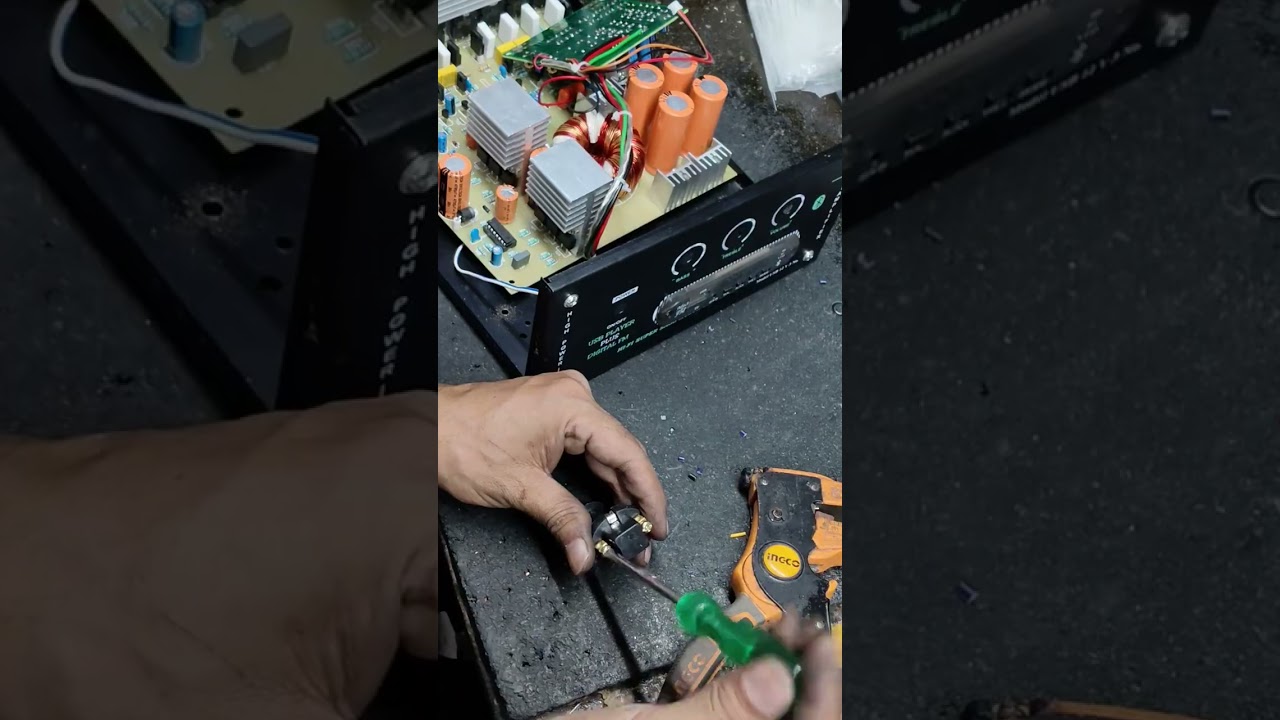 200+200 watt complete tractor amplifier #shortvideo #shorts