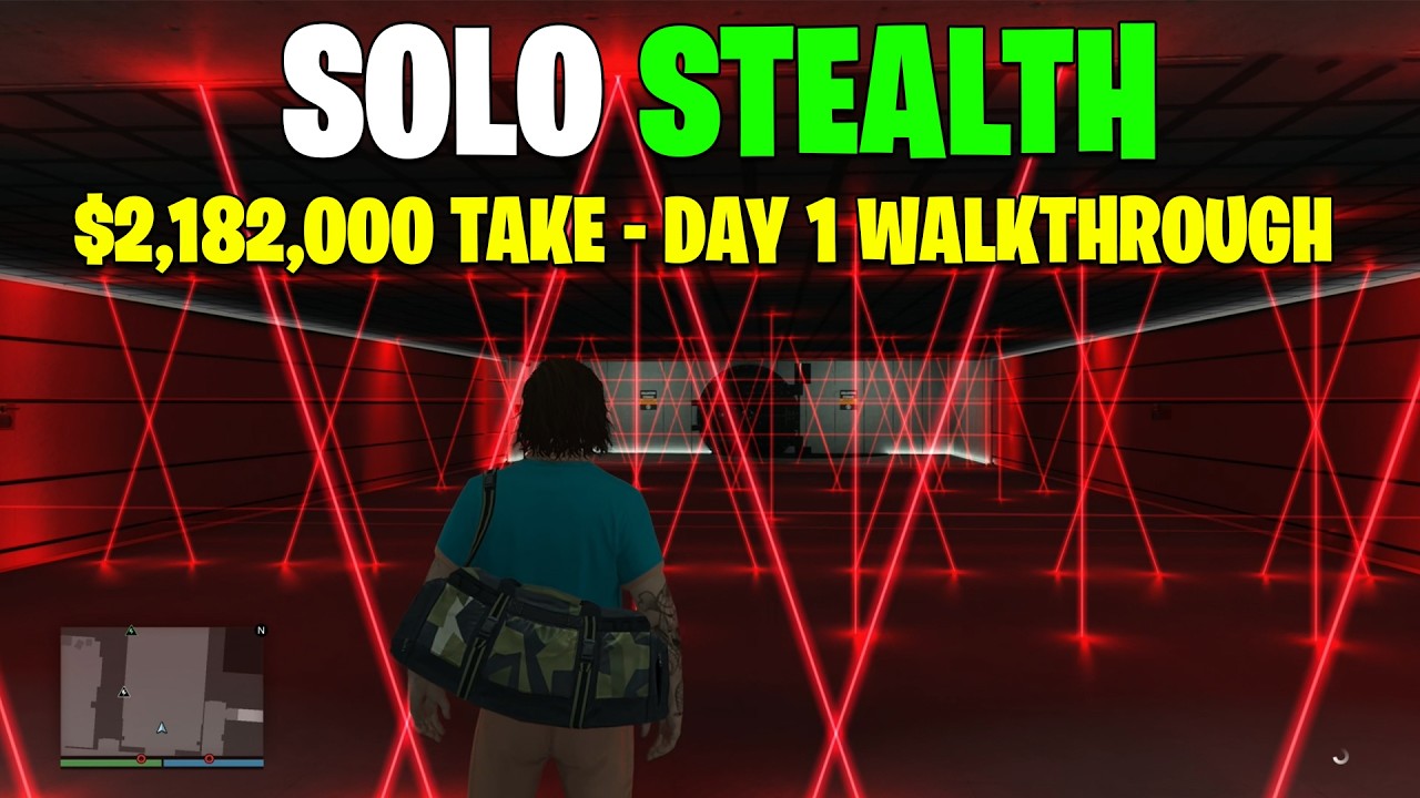 GTA Online Kortz Center Heist Walkthrough - Undetected Stealth Solo - $2,182,000