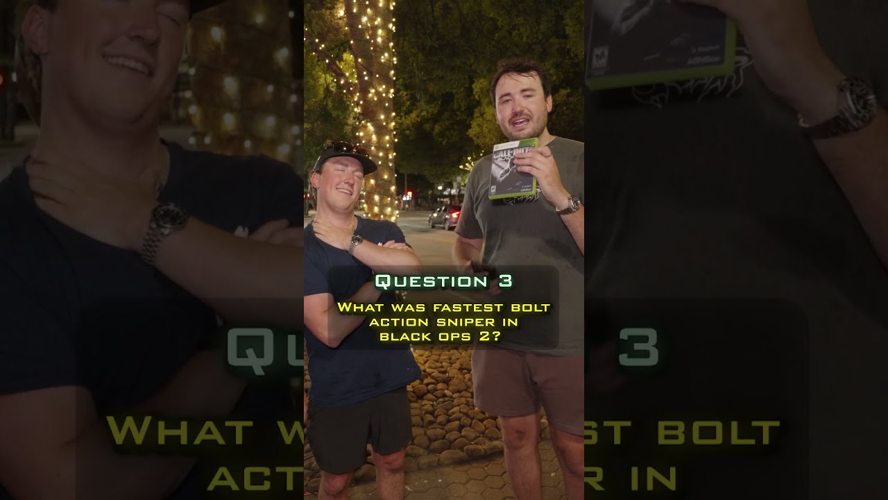 Call of Duty Trivia vs Strangers 😂 #22