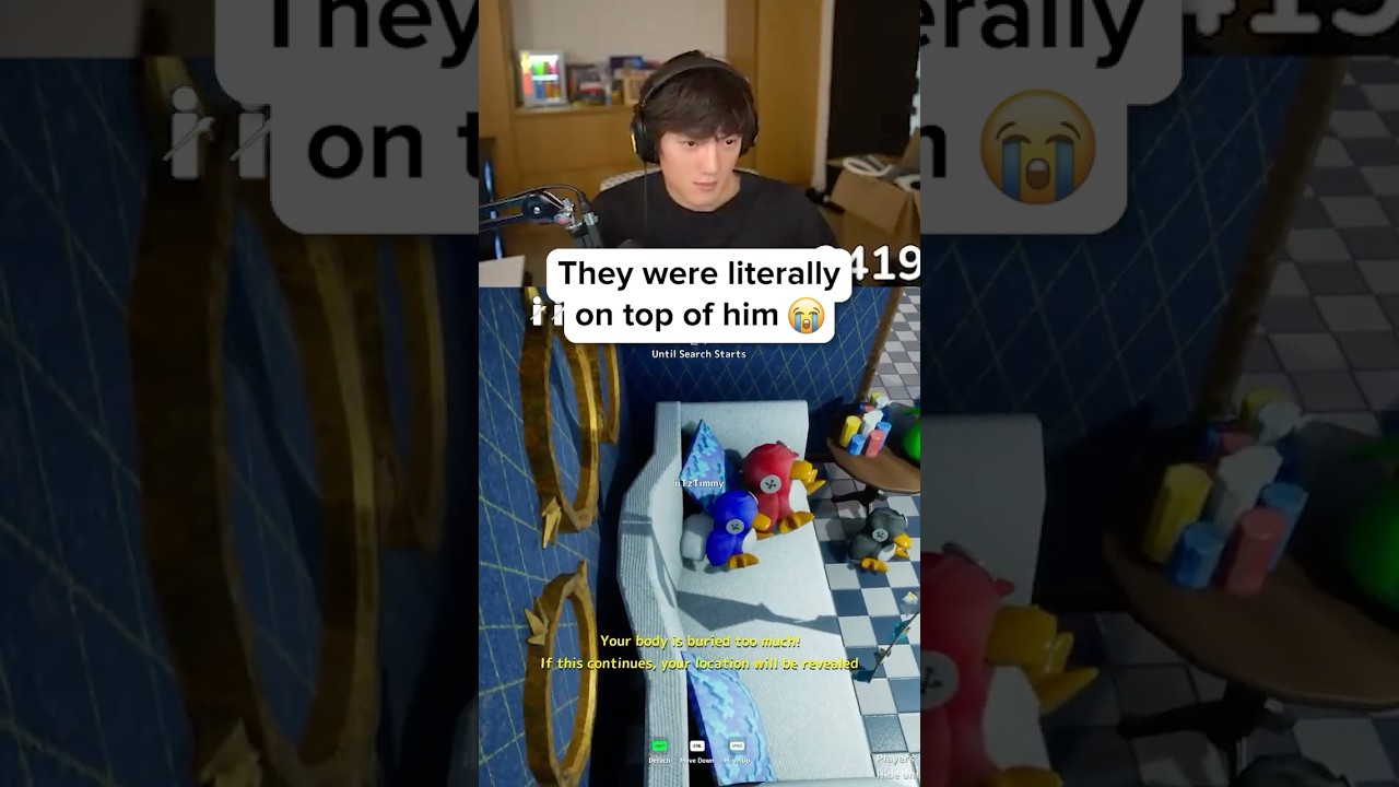 Timmy is CHEATING at Meccha Chameleon 😭