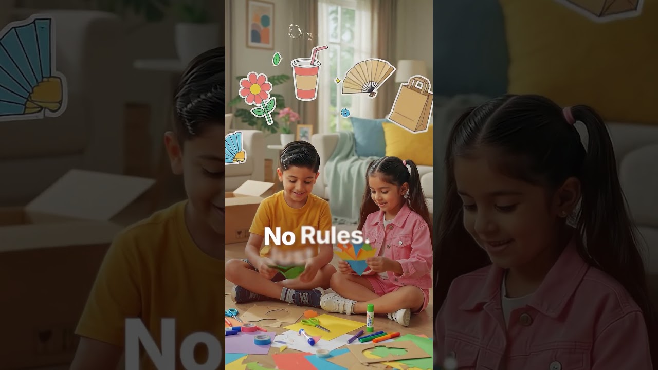 Kids Saying "I'm Bored"? Try These 2 Easy Activities #kidslearning #trendingshorts