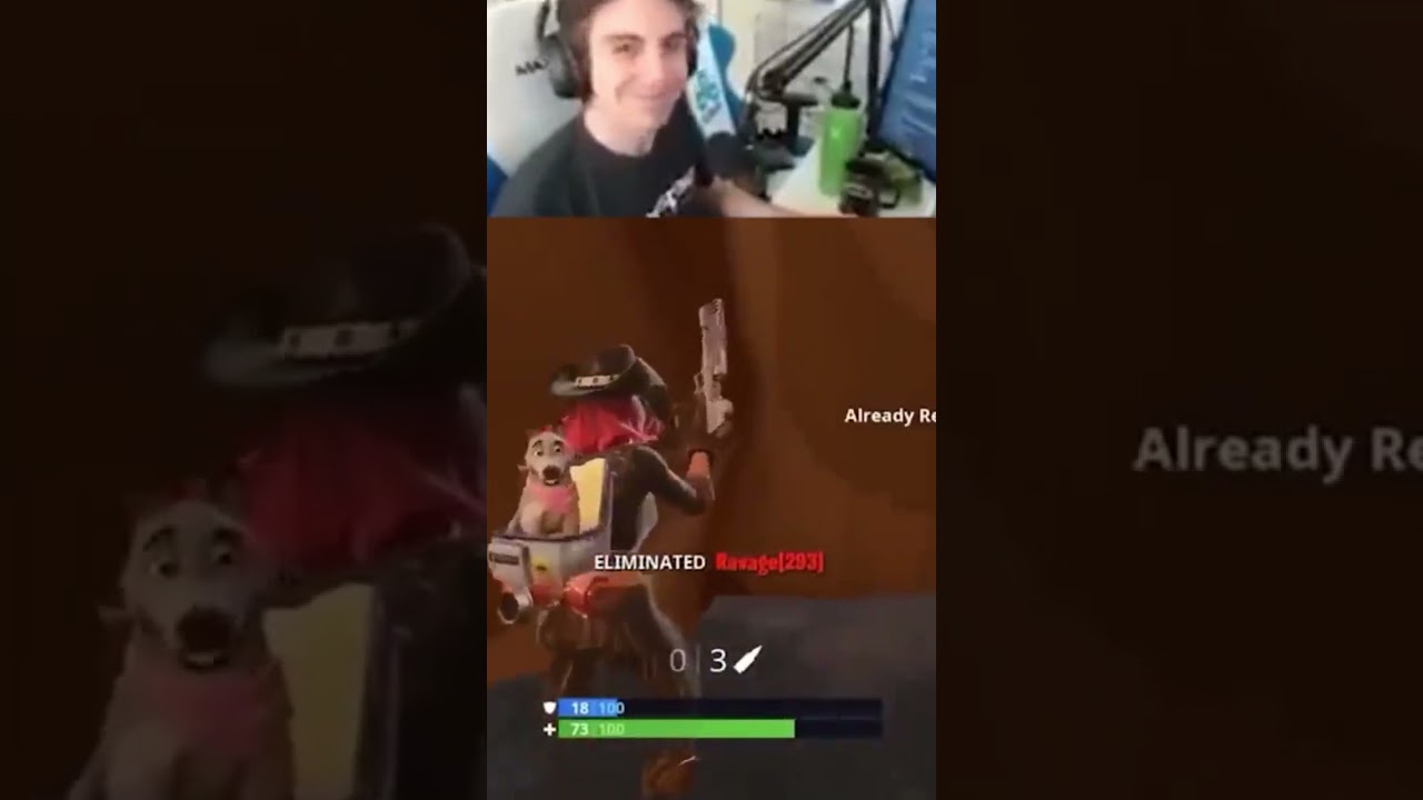 Throwback to Shroud Playing Fortnite!
