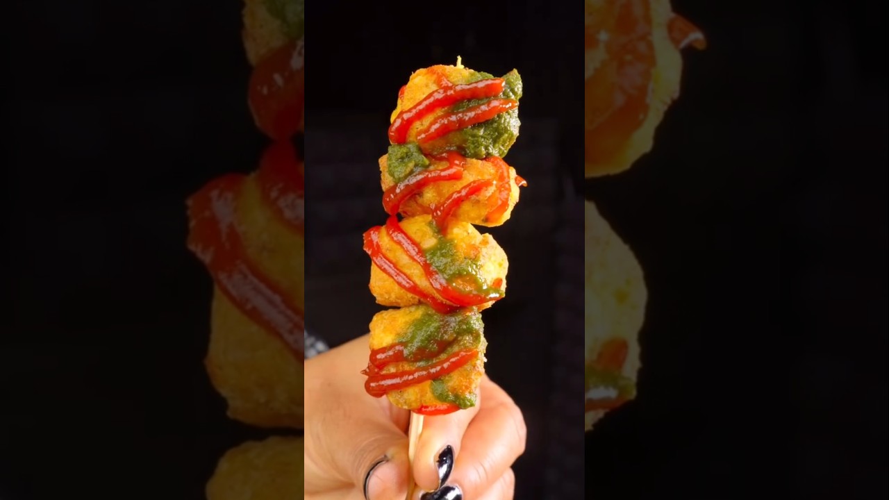 Crispy Potato Snack recipe 😍🥔 || #food #foodie #viral #funny #trending #streetfood #shorts #short