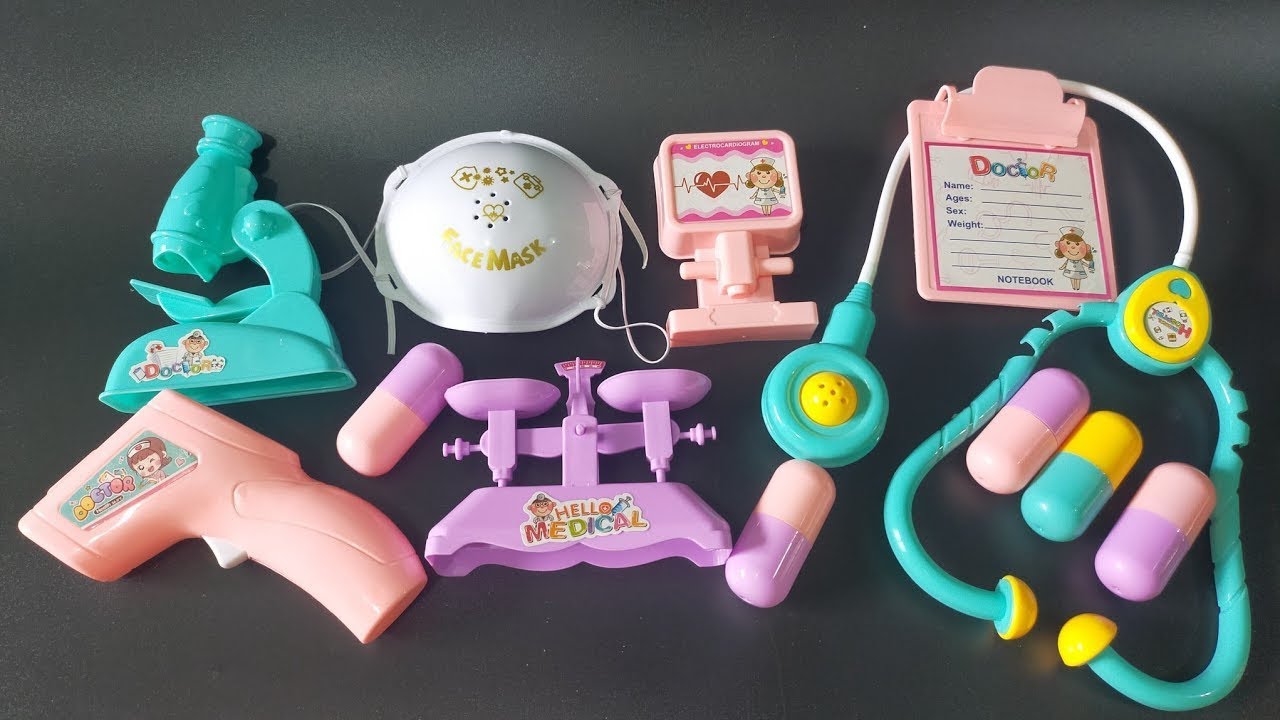 5 MINUTES SATISFYING WITH UNBOXING MINI DOCTOR PLAYSET TOY REVIEW VIDEO | ASMR VIDEOS