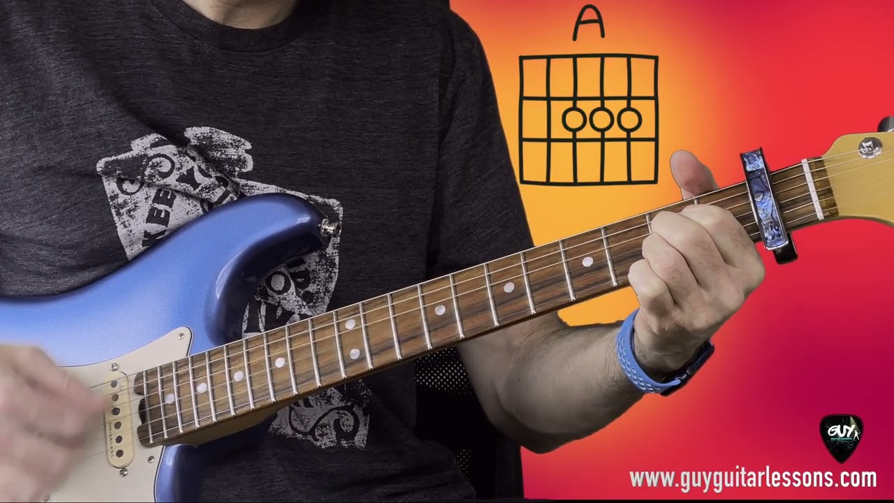 Mad World Guitar Playalong with Chords | Full Song | Easy Version