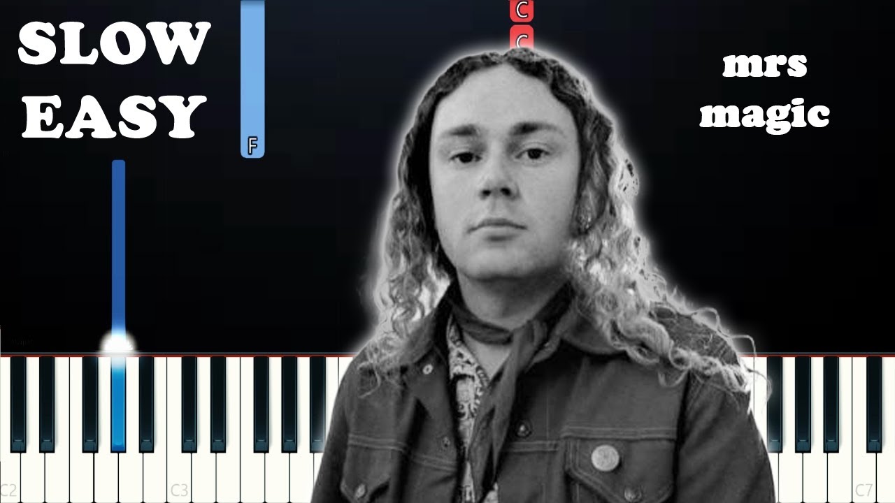 Strawberry Guy - Mrs Magic (Strings Version) (SLOW EASY PIANO TUTORIAL)