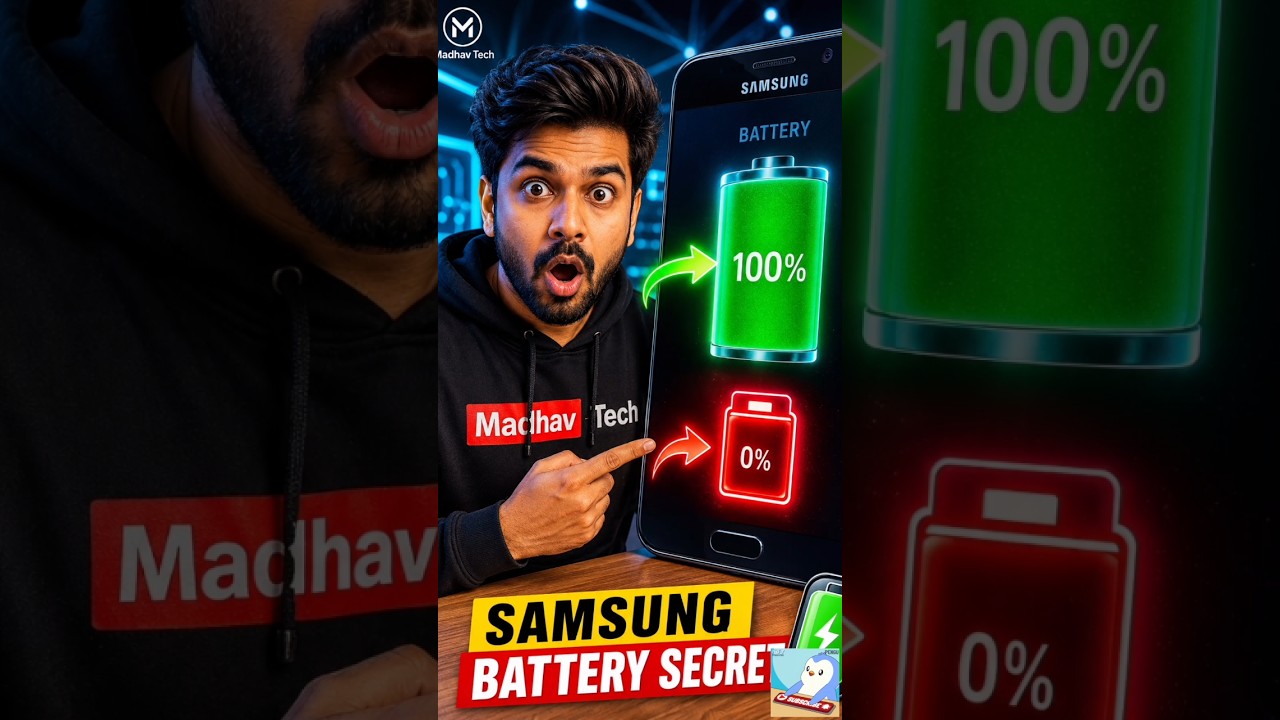 BATTERY HEALTH CHECK!😱 SAMSUNG SECRET TRICK #smartphone tips