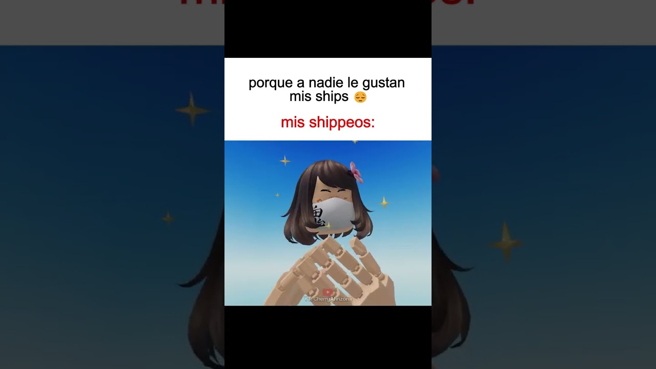 MIS SHIPPEOS SON LO PEOR 😭💔 #Shorts #roblox
