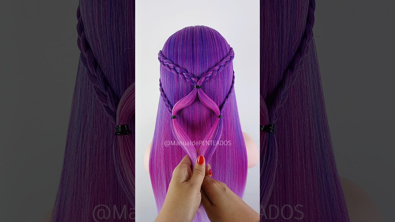 Children's hairstyle for school 🎀  #braids #beauty #hair #viral #hairstyles