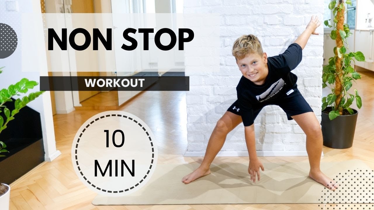 10 Minute Non-Stop Workout 🔥 Full Body | No Breaks, No Equipment!