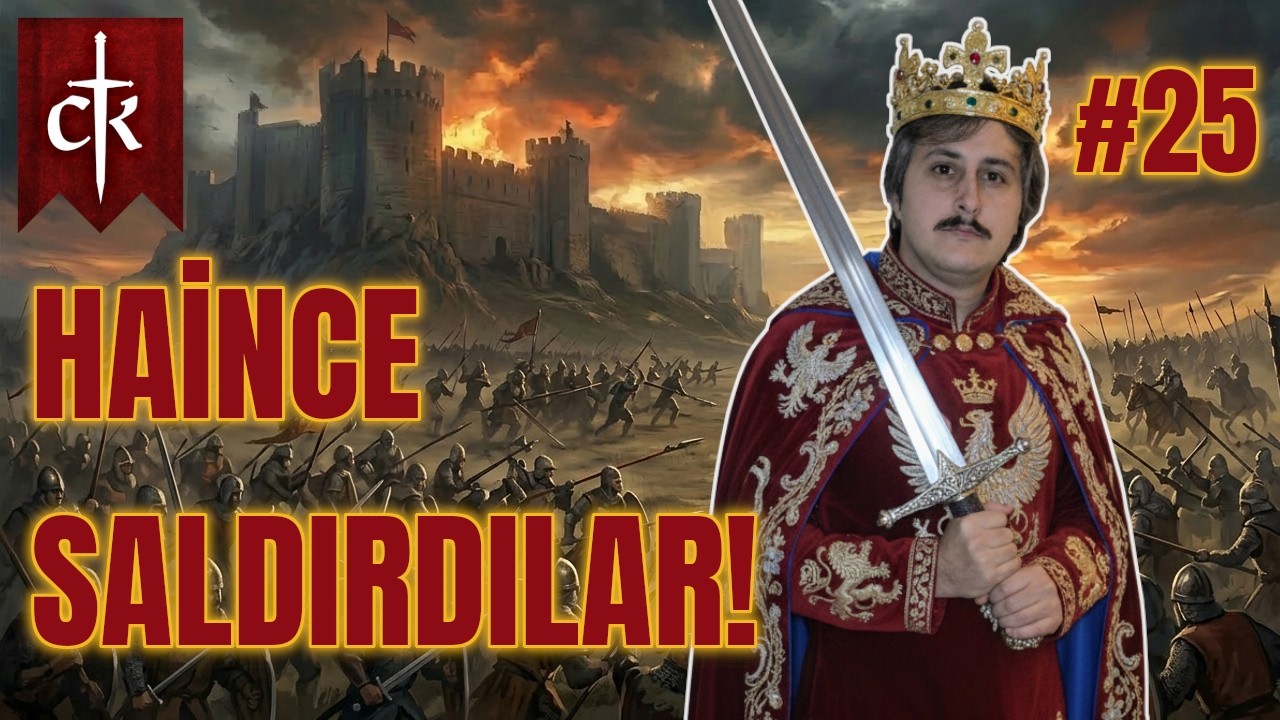 İlim İrfan Ararken Arkadan Vurulduk! 👑 Crusader Kings 3 Türkçe (CK3) #25