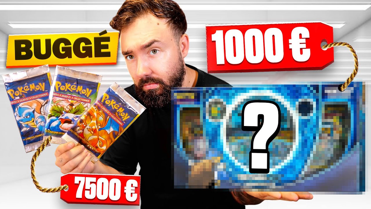 RARISSIME BOOSTER BUG SET DE BASE + OUVERTURE ! 