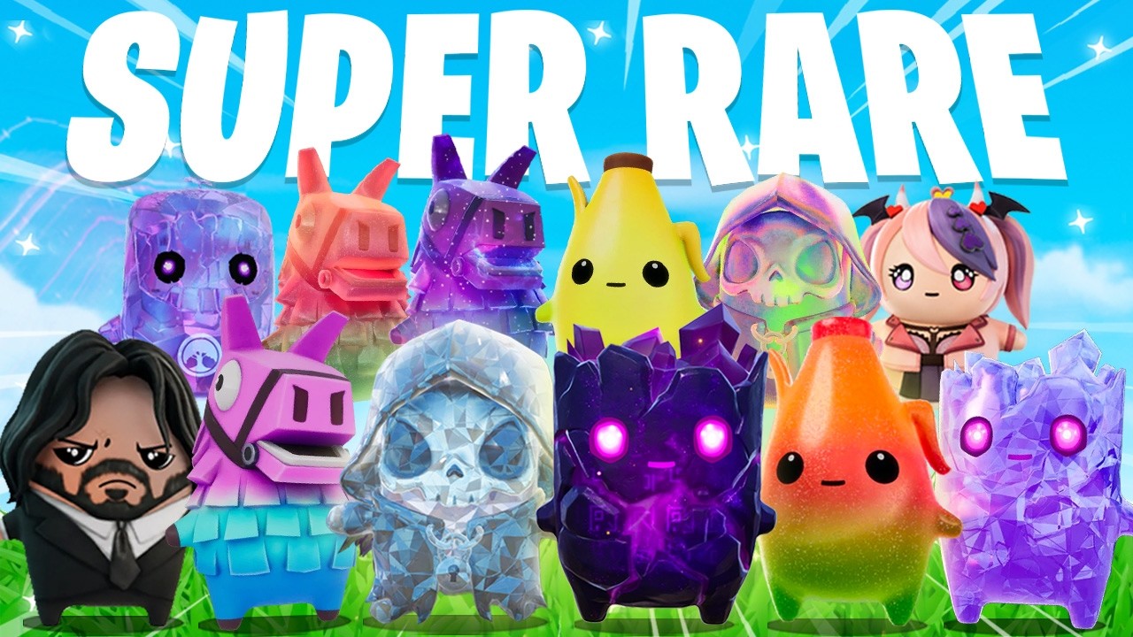 Finding EVERY *NEW* SPRITE in Fortnite