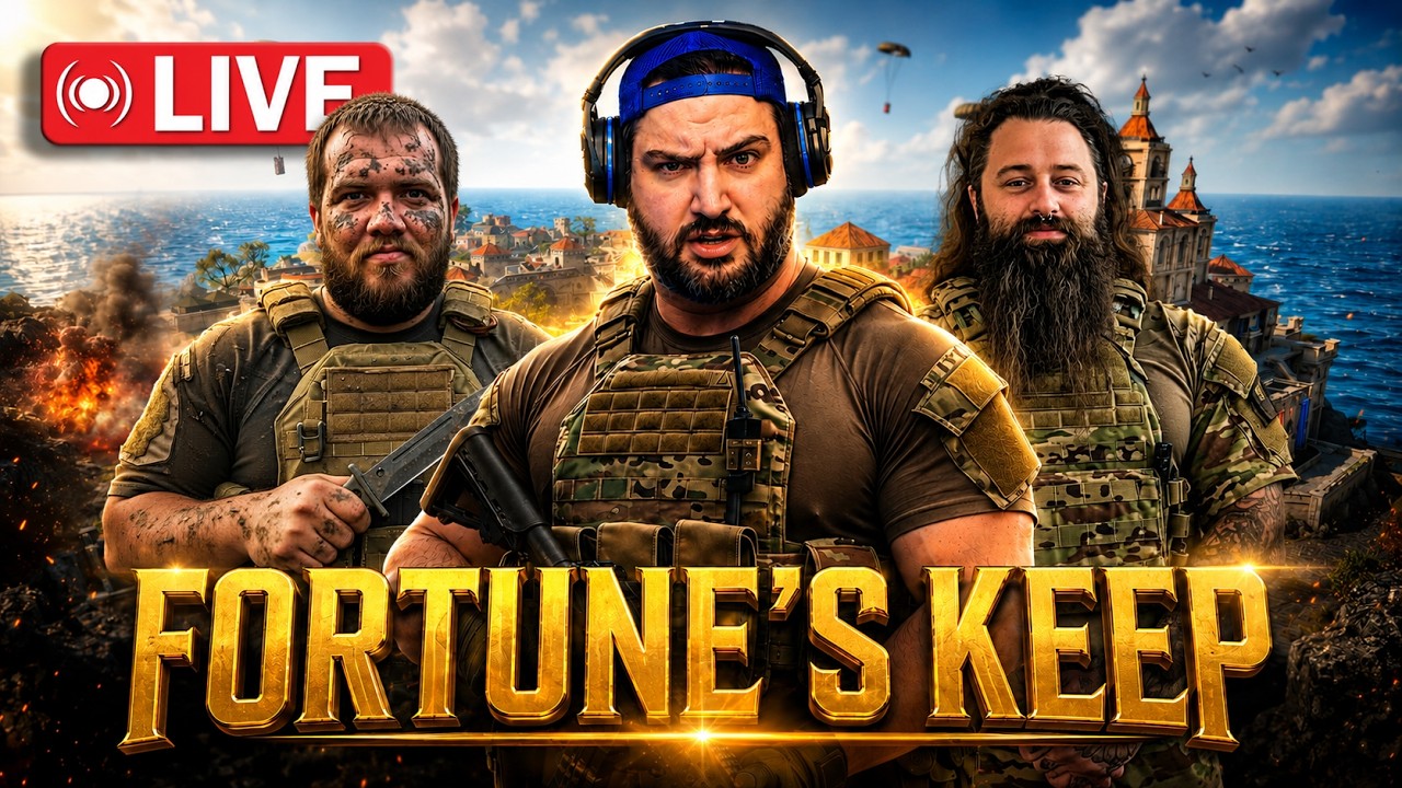 LIVE - SUNDAY VIBES w/ KONKEY SQUAD - CALL OF DUTY WARZONE -  RESURGENCE FORTUNE'S KEEP - BO7 COD