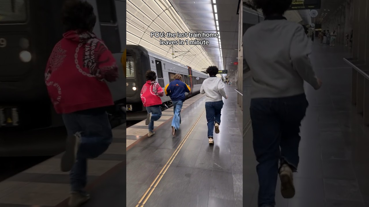 POV: the last train home leaves in 1 minute… #oscarstembridge #music #newmusic