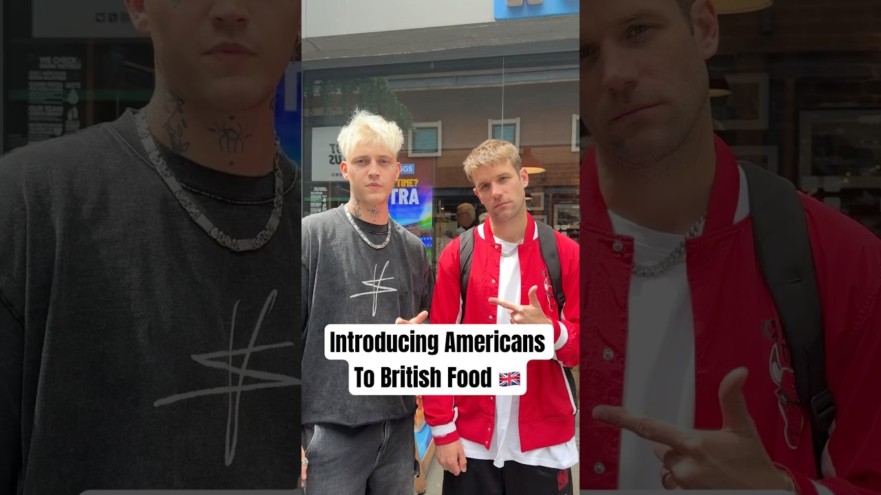 Introducing Americans to British Food..🇬🇧