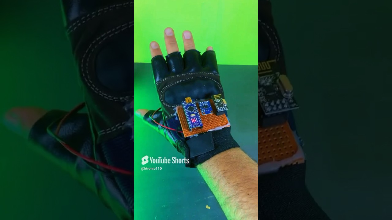 Mind-Blowing Arduino Car! Controlled by Hand #shorts  #arduino