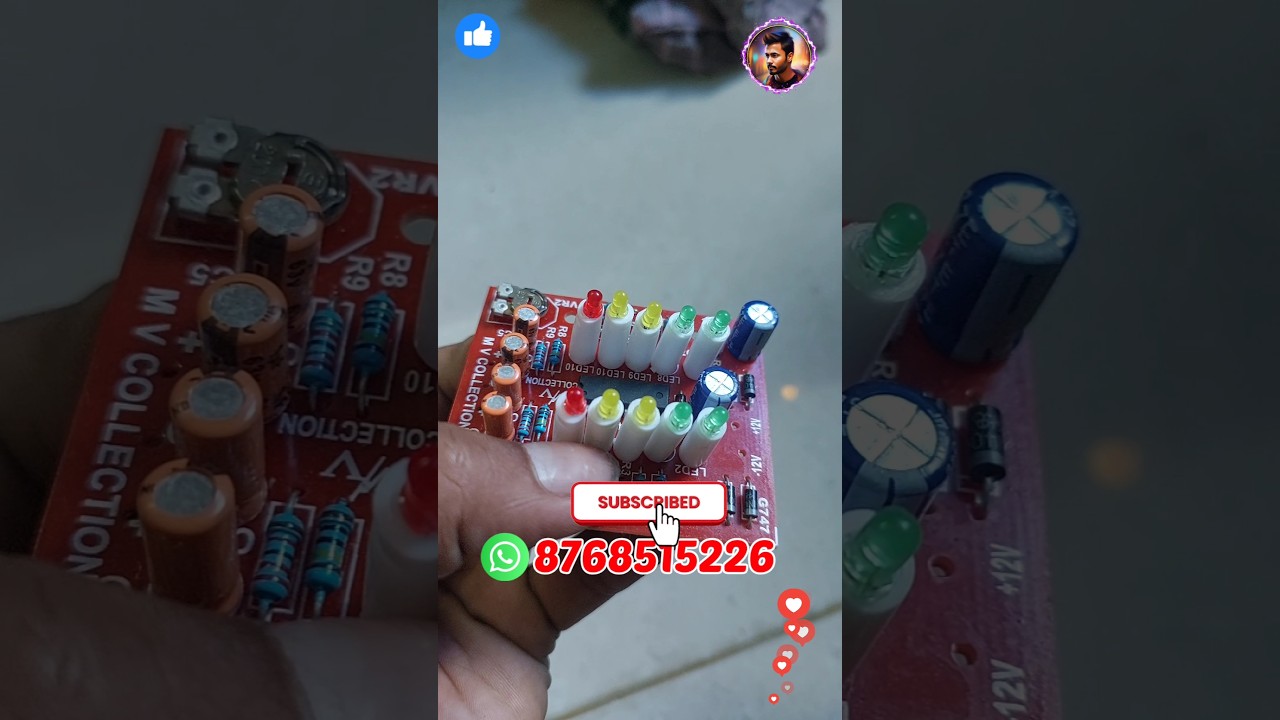 Dual Channel Vu Meter | Best quality & Budget Ring | #shorts #short #shortvideo