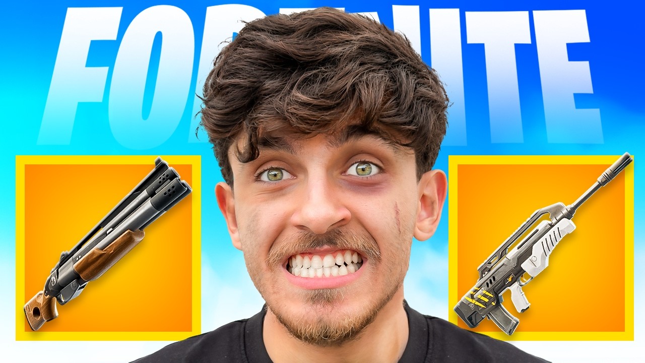 SÓ POSSO PARAR DE JOGAR FORTNITE QUANDO CONSEGUIR TODAS AS ARMAS MITICAS NO FORTNITE