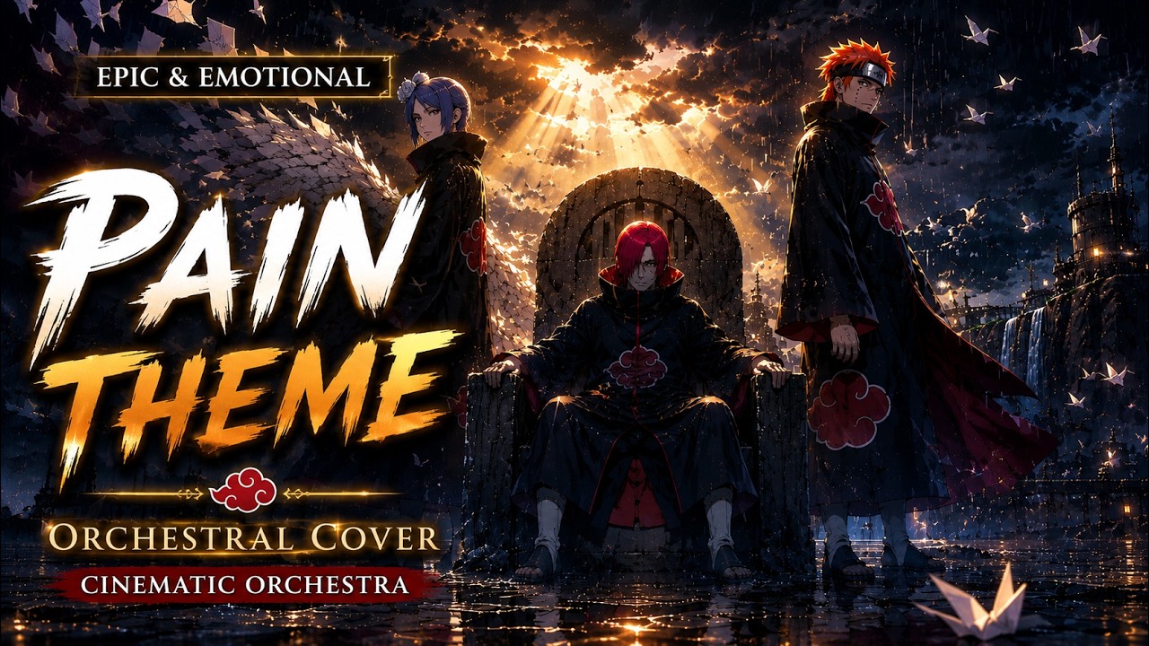 Pain Theme 🎭 Epic Orchestral Cover | Naruto Shippuden Emotional Symphony