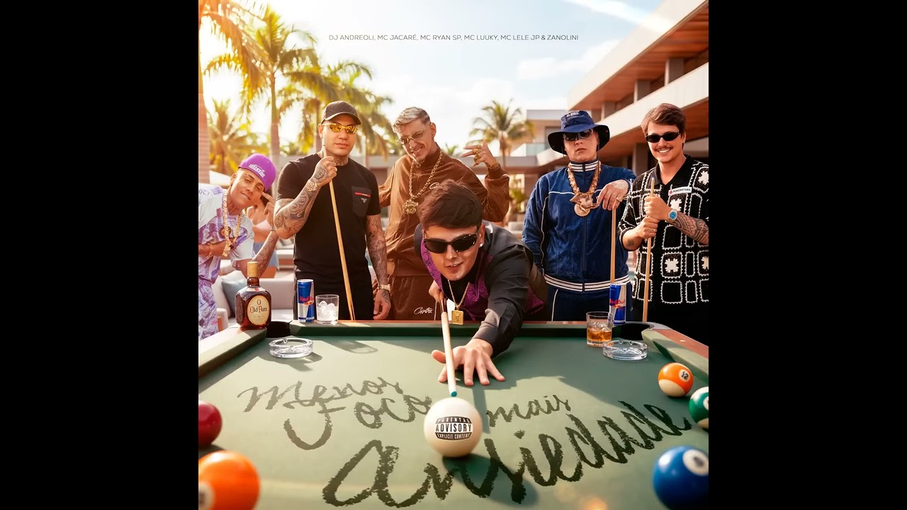 Menos Foco Mais Ansiedade (Ce Ta Nervosa) - MC´s Lele JP, Ryan SP, Jacare, Luuky, Zano