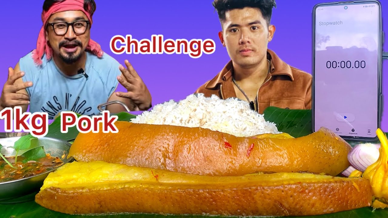 1kg pork belly eating challenge twsinba eyamba @SeramBrothers da🤭// eidi crmdwre🥵//