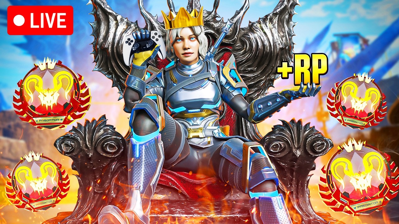 🔴 LIVE Apex Legends Season 29 PREDATOR Ranked Grind | Going For Top Pred Apex Legends Stream